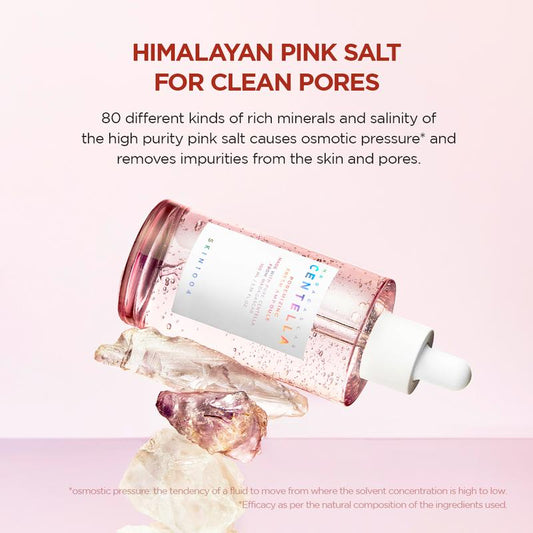 [SKIN1004 Official Shop] Poremizing Fresh Ampoule 1.69 Fl Oz. (50Ml) - Non-Comedogenic Serum with Centella Asiatica & Himalayan Pink Salt for Minimized Pores & Moisture