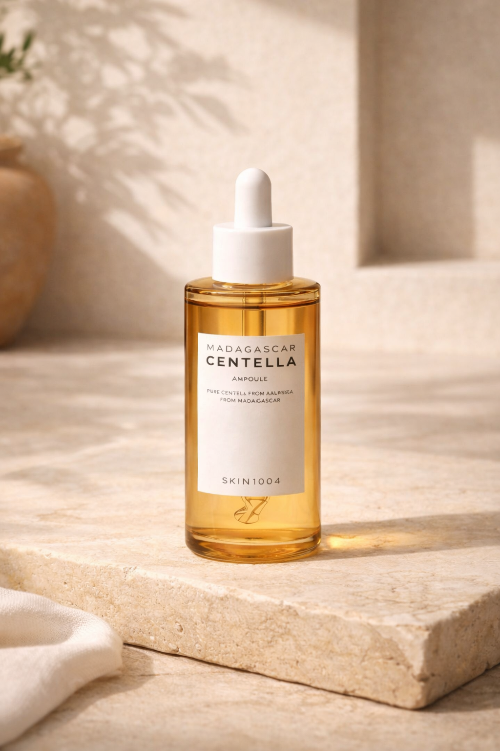 SKIN1004 Madagascar Centella Ampoule - Official Product Korean Serum W/ 100% Centella Asiatica Extract - Gentle Skin Barrier Repair (1.85 Fl Oz)